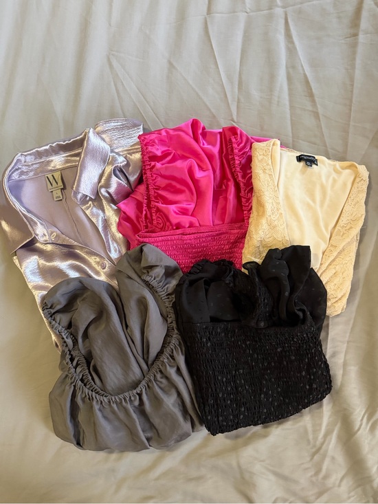 Tops - 5 Super Cute Top closet clean out!!!